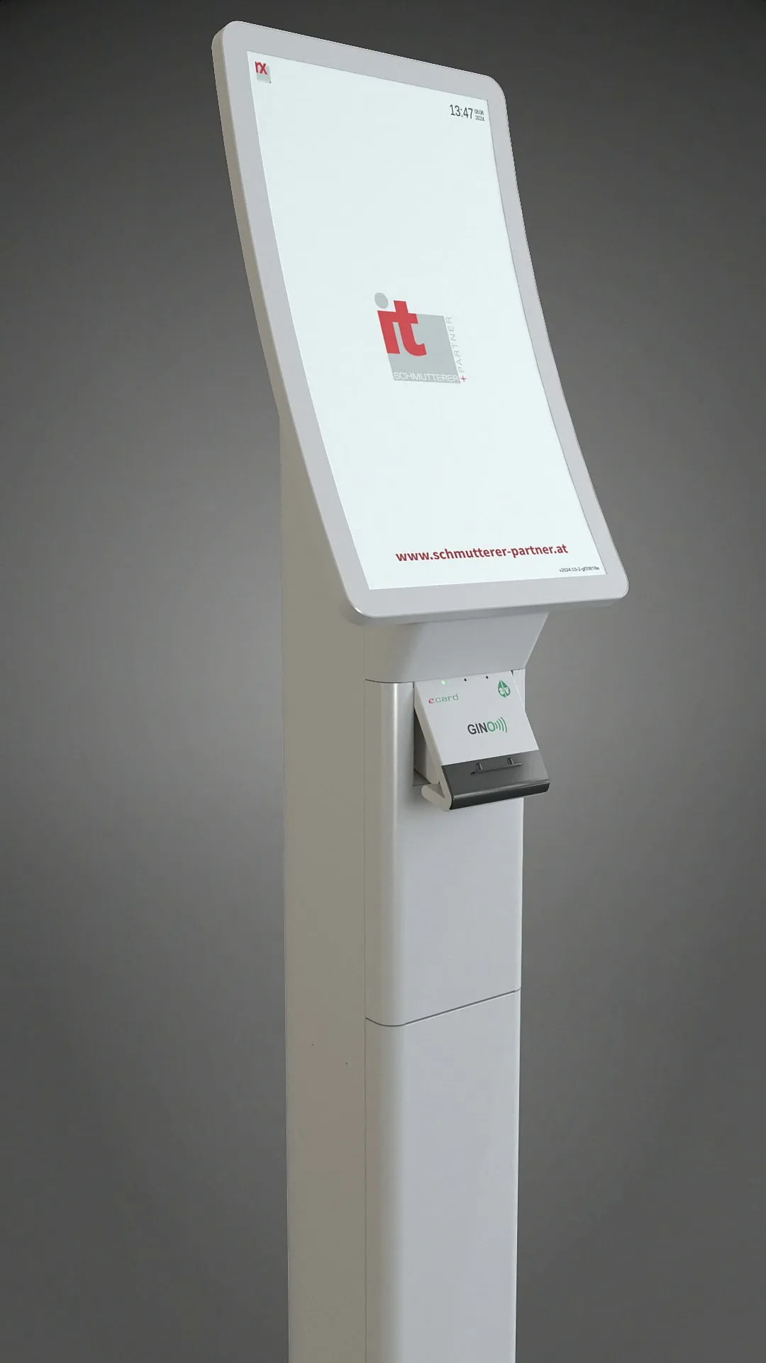 rX/terminal Check-in-Terminal mit Touchscreen